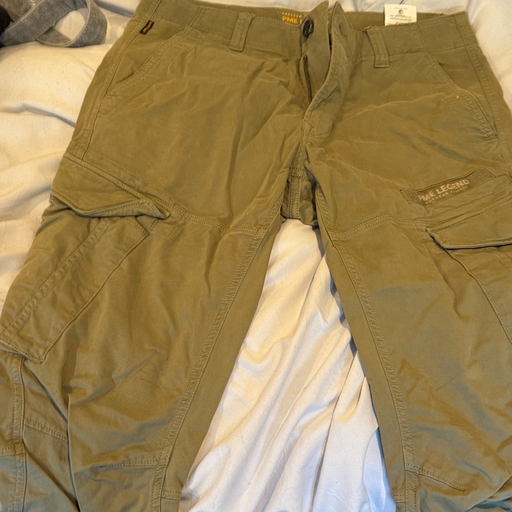 Men's Olive Cargo Pants